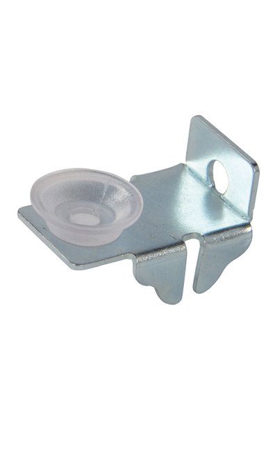 Left/Right End Glass Shelf Clips with Rubber Bumperszoom