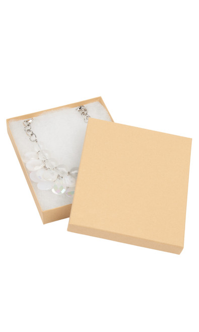 7 x 5 ½ x 1 inch Cotton Filled Jewelry Boxeszoom