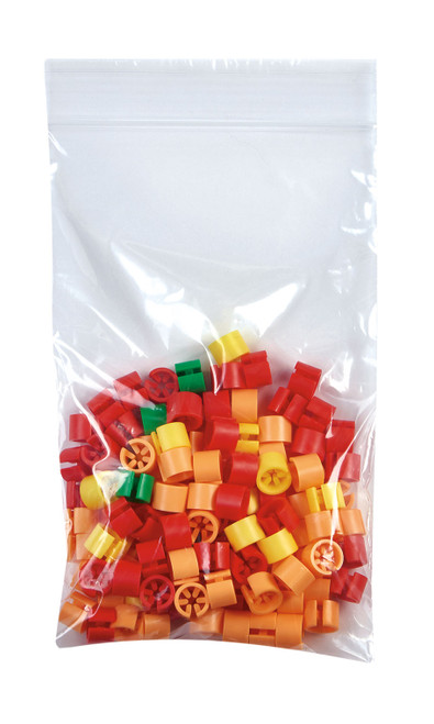 Resealable 5 x 8 inch All Clear Plastic Bags - Case of 100zoom
