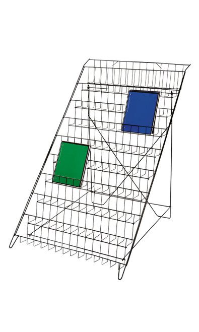 Black Floor Standing Wire Rackzoom