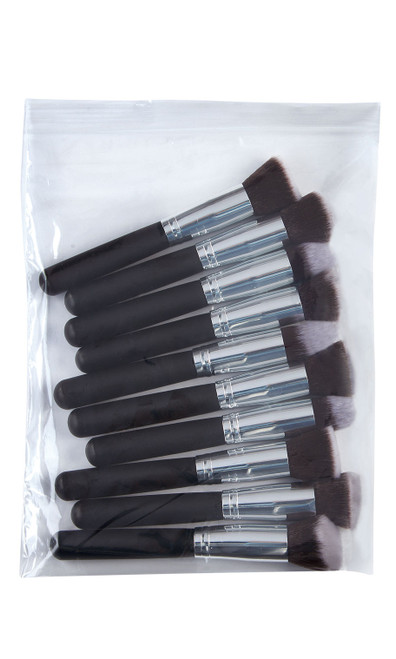 Resealable 8 x 10 inch All Clear Plastic Bags - Case of 100zoom