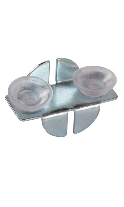 Front Glass Shelf Clips With Rubber Bumperszoom