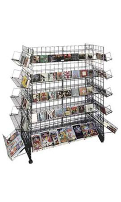Black CD/DVD Grid Gondola Unitzoom