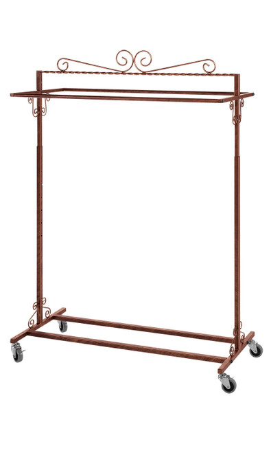 An image of the Boutique Cobblestone rolling rack