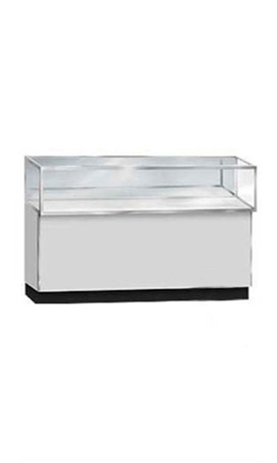 48 inch Metal Framed Jewelry Display Case Fully Assembled with Lighting