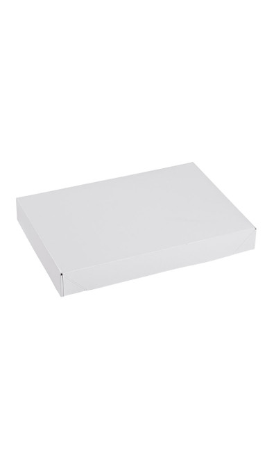 10 x 7 x 1 ¼ inch White Apparel Boxeszoom