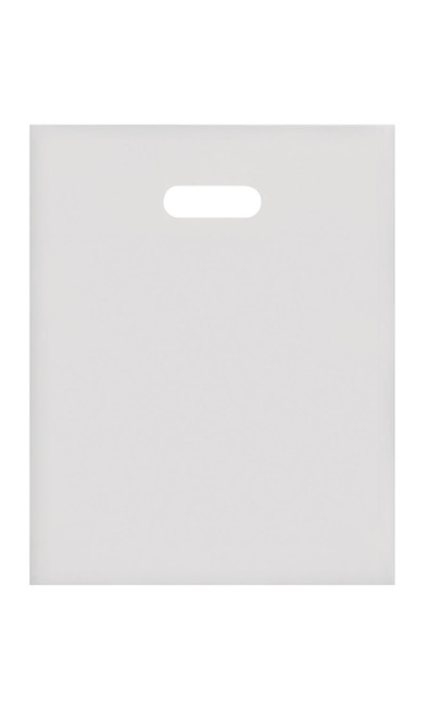 Medium Clear Frosted Plastic Merchandise Bags - Case of 250zoom