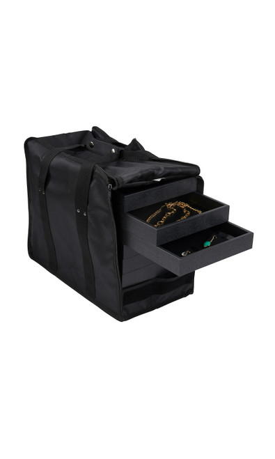 13 inch Black Jewelry Tray Carrying Casezoom