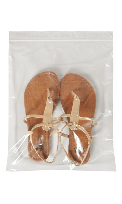 Resealable 12 x 15 inch All Clear Plastic Bags - Case of 100zoom