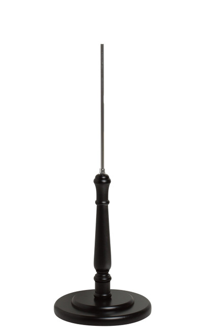 Black Wood Round Dressmaker Form Basezoom