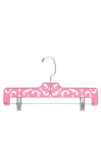 Boutique Pink Carved Plastic Pants Hangerszoom