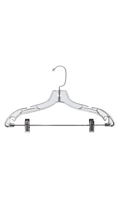17 inch Plastic Suit Hangerszoom